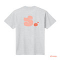 Avatar Logo Tee - Ash Grey / Peach