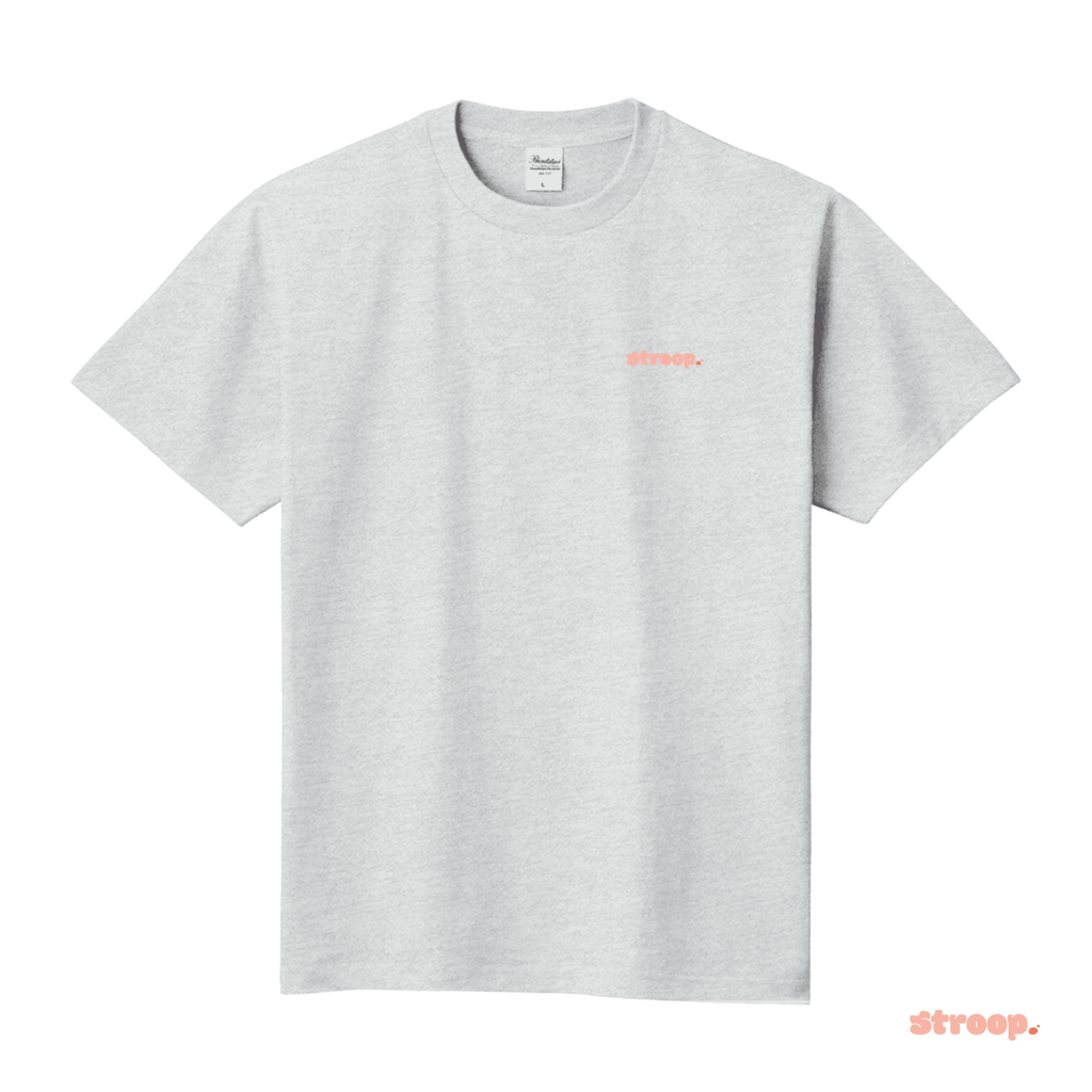 Avatar Logo Tee - Ash Grey / Peach