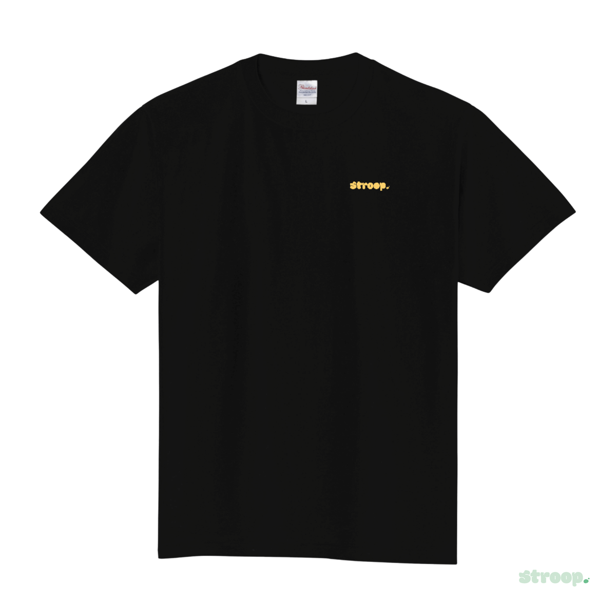 Bubble Back Tee - Black / Rainbow