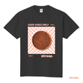 Good Vibes Tee - Charcoal Grey / Peach