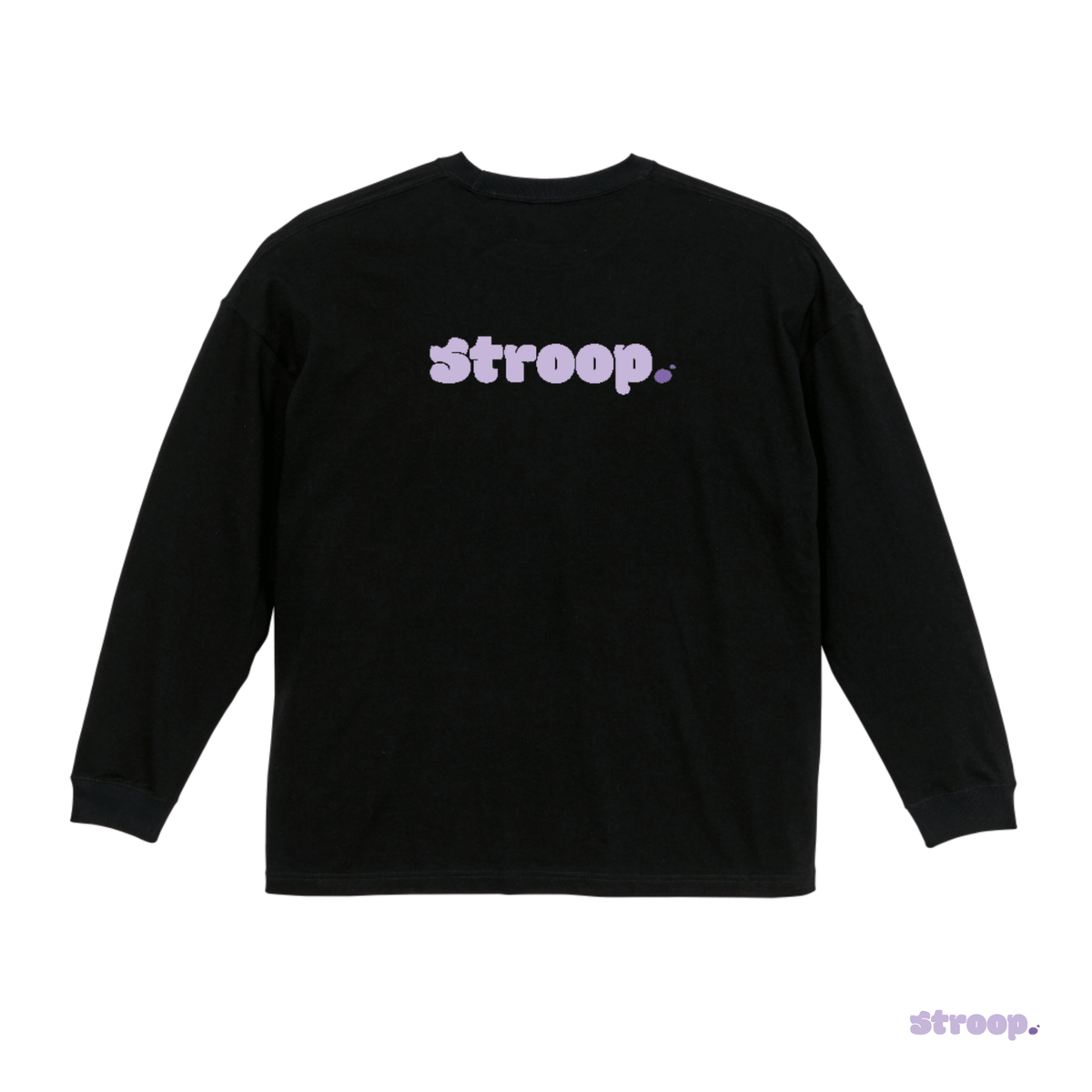 Logo Longsleeve - Black / Lavender