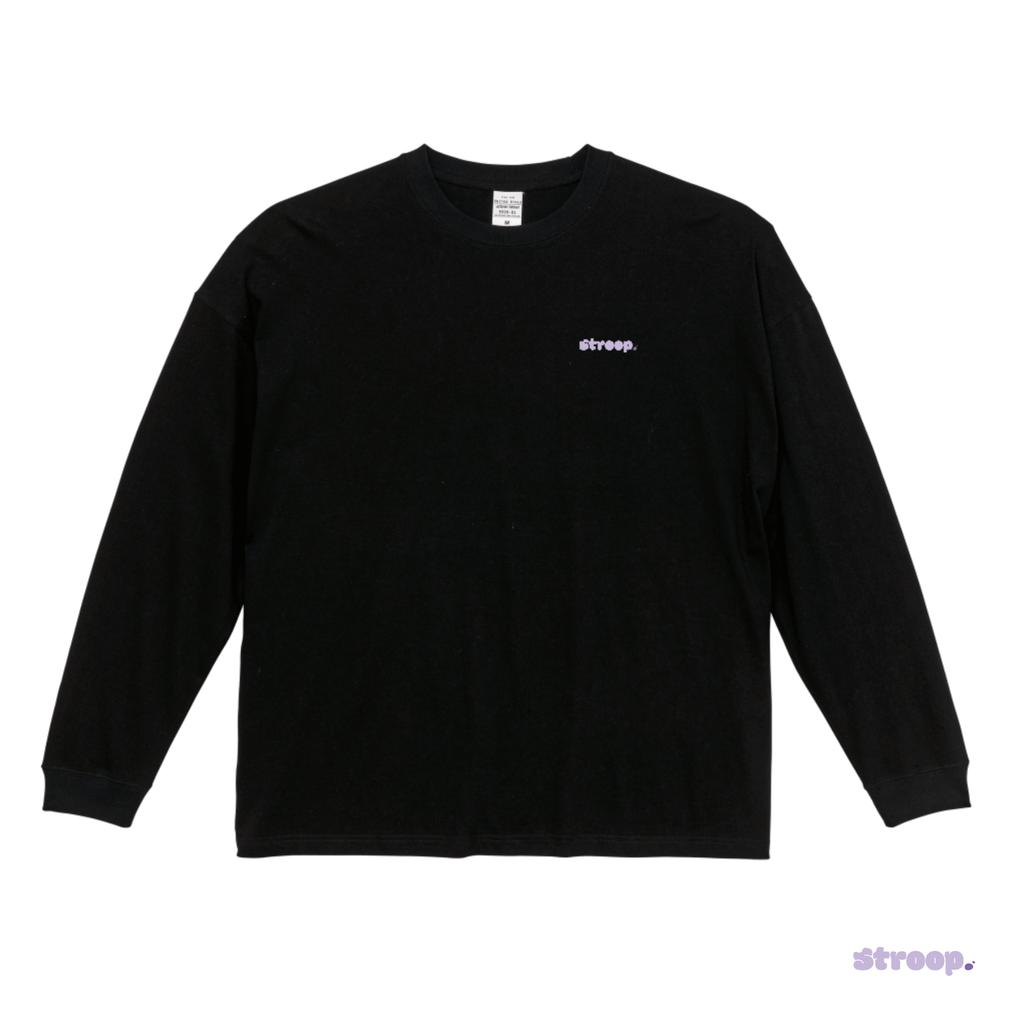 Logo Longsleeve - Black / Lavender