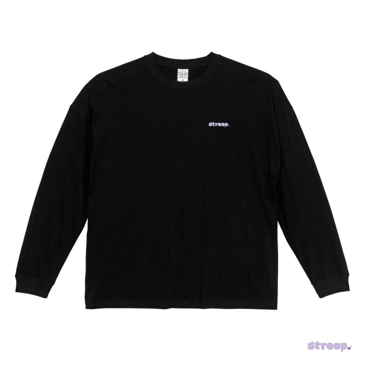 Logo Longsleeve - Black / Lavender